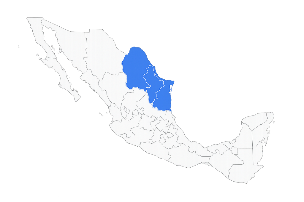 Mapa de Cobertura Nacional SIR